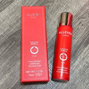ALLEVEN London Amber Colour Shield Hyaluronic Airbrush Foundation for Face